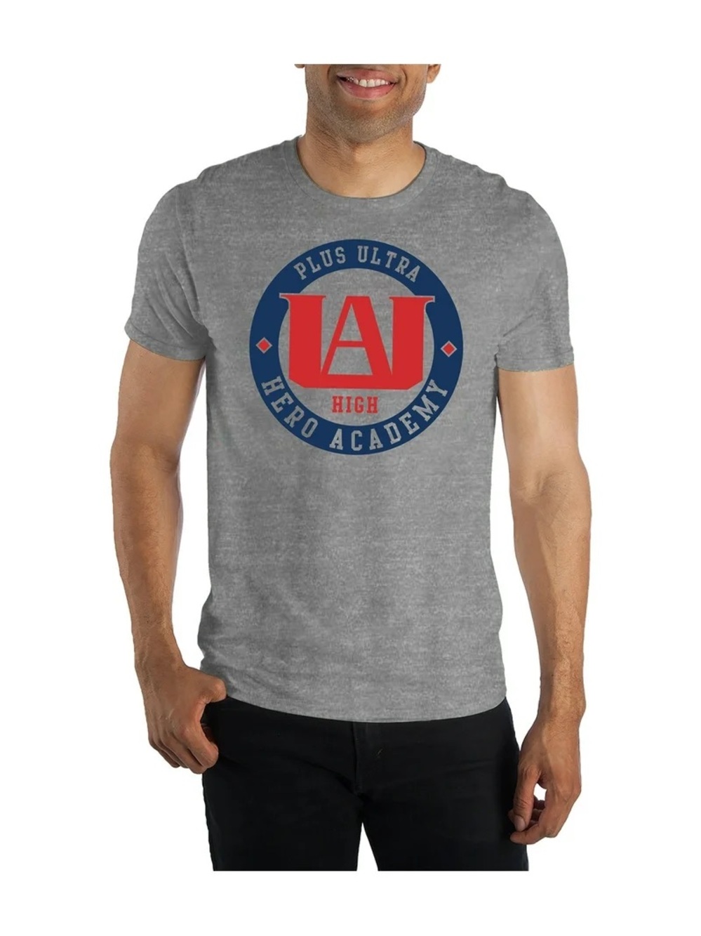 My Hero Academia Plus Ultra Hero Academy Grey Graphic XL T-Shirt New with tags